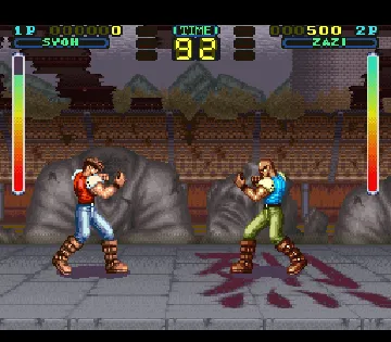 Tuff E Nuff (USA) screen shot game playing